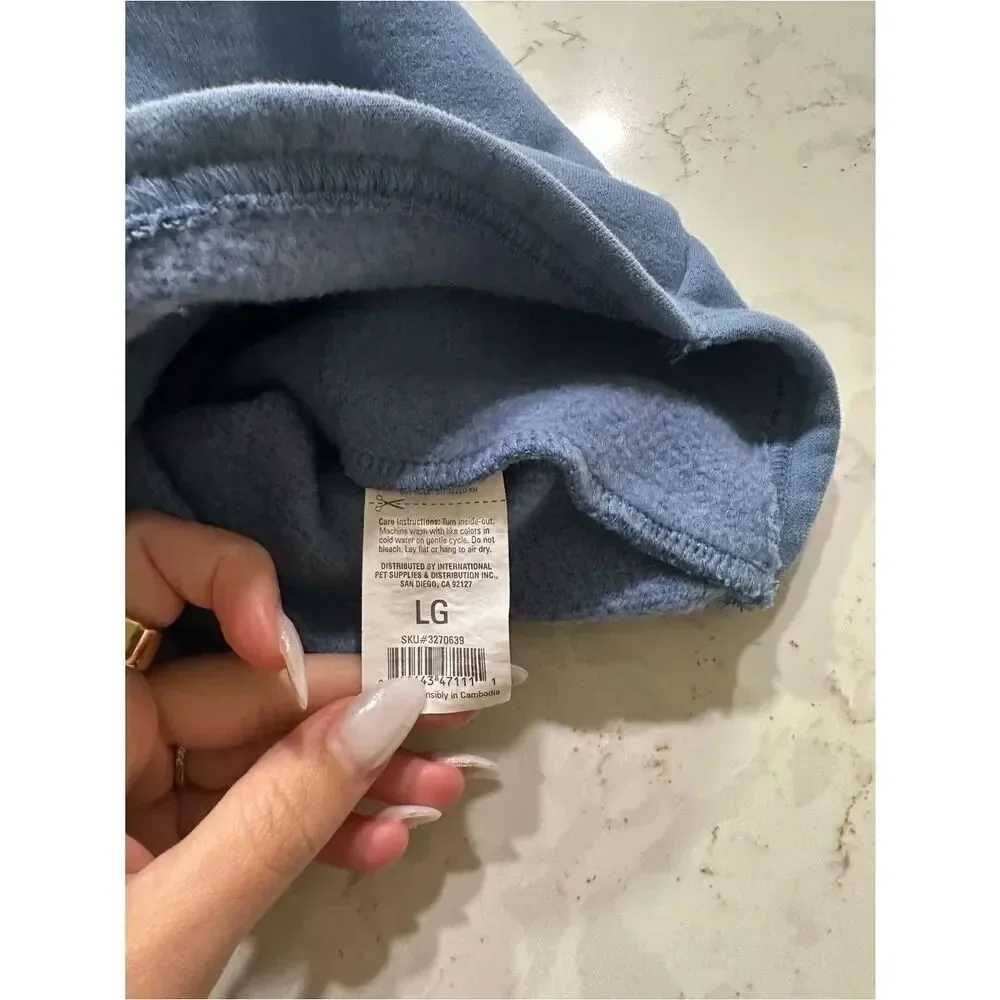 adidas Slate Blue Pet Hoodie